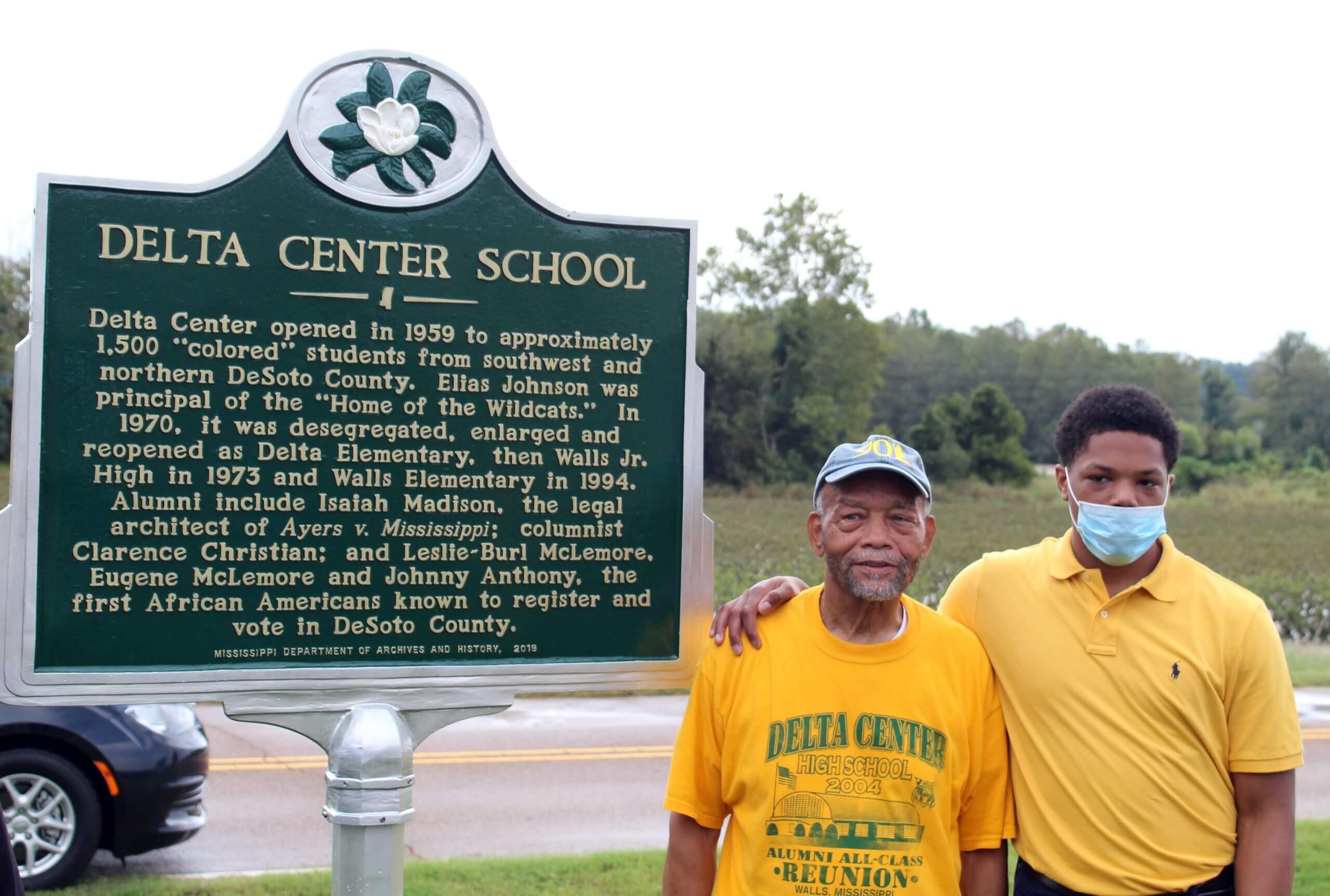 Historical marker unveiled at Walls Elementary School