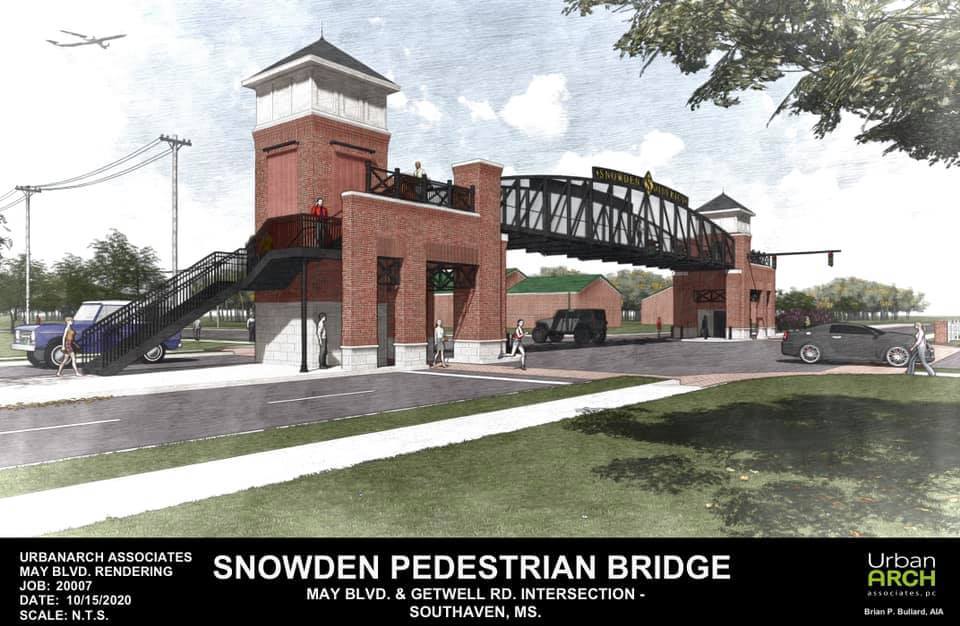 Musselwhite updates May Blvd. Pedestrian Bridge progress