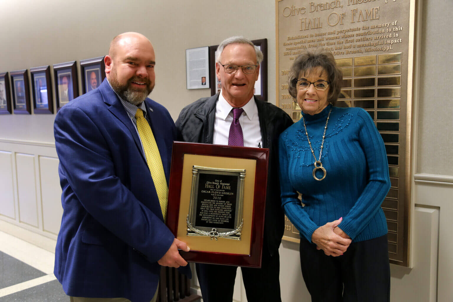 Doddridge, Geeslin named to Olive Branch Hall of Fame DeSoto County News