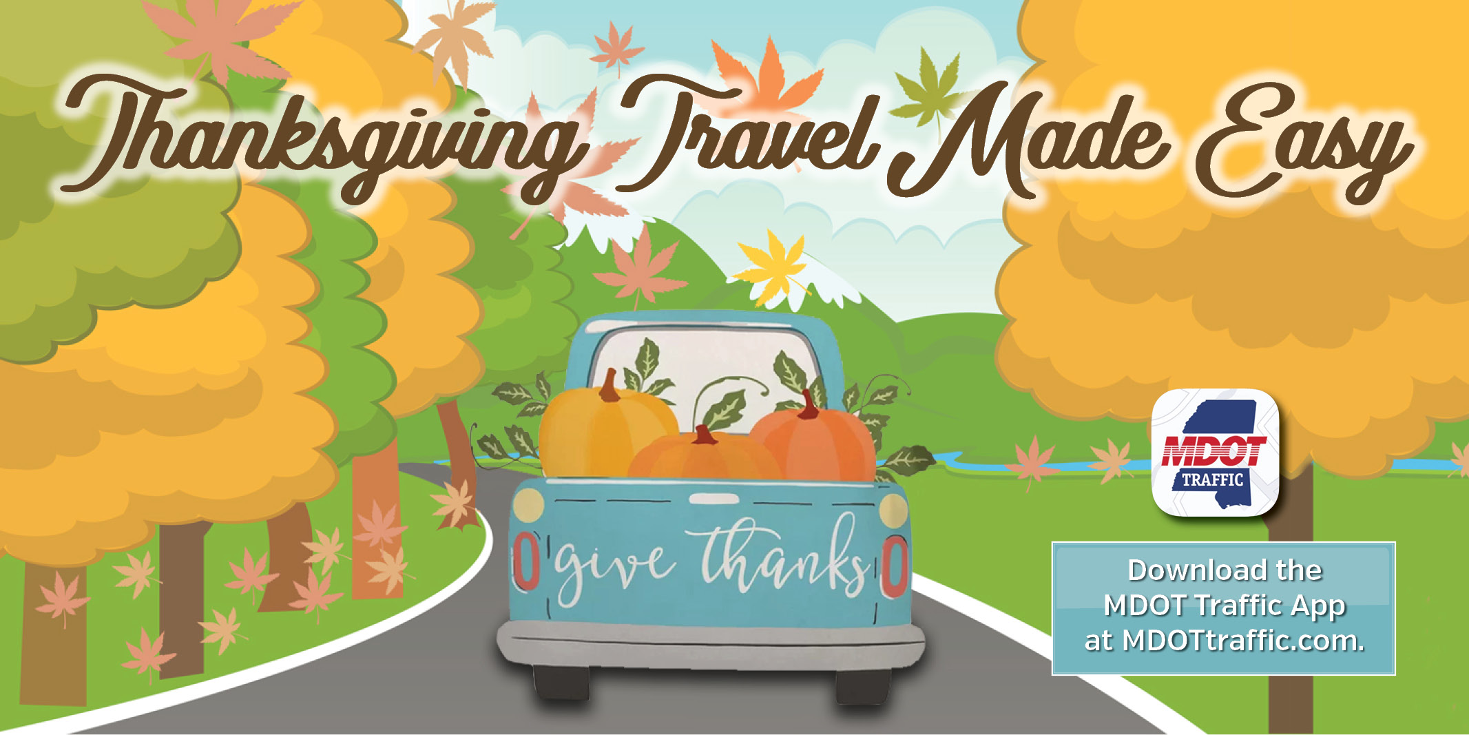 MDOT urges alert Thanksgiving weekend travel