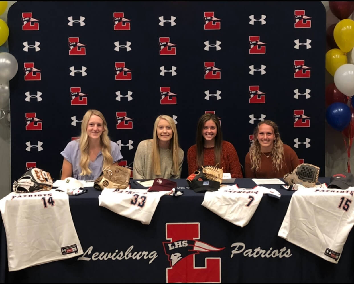 Lewisburg softball signings