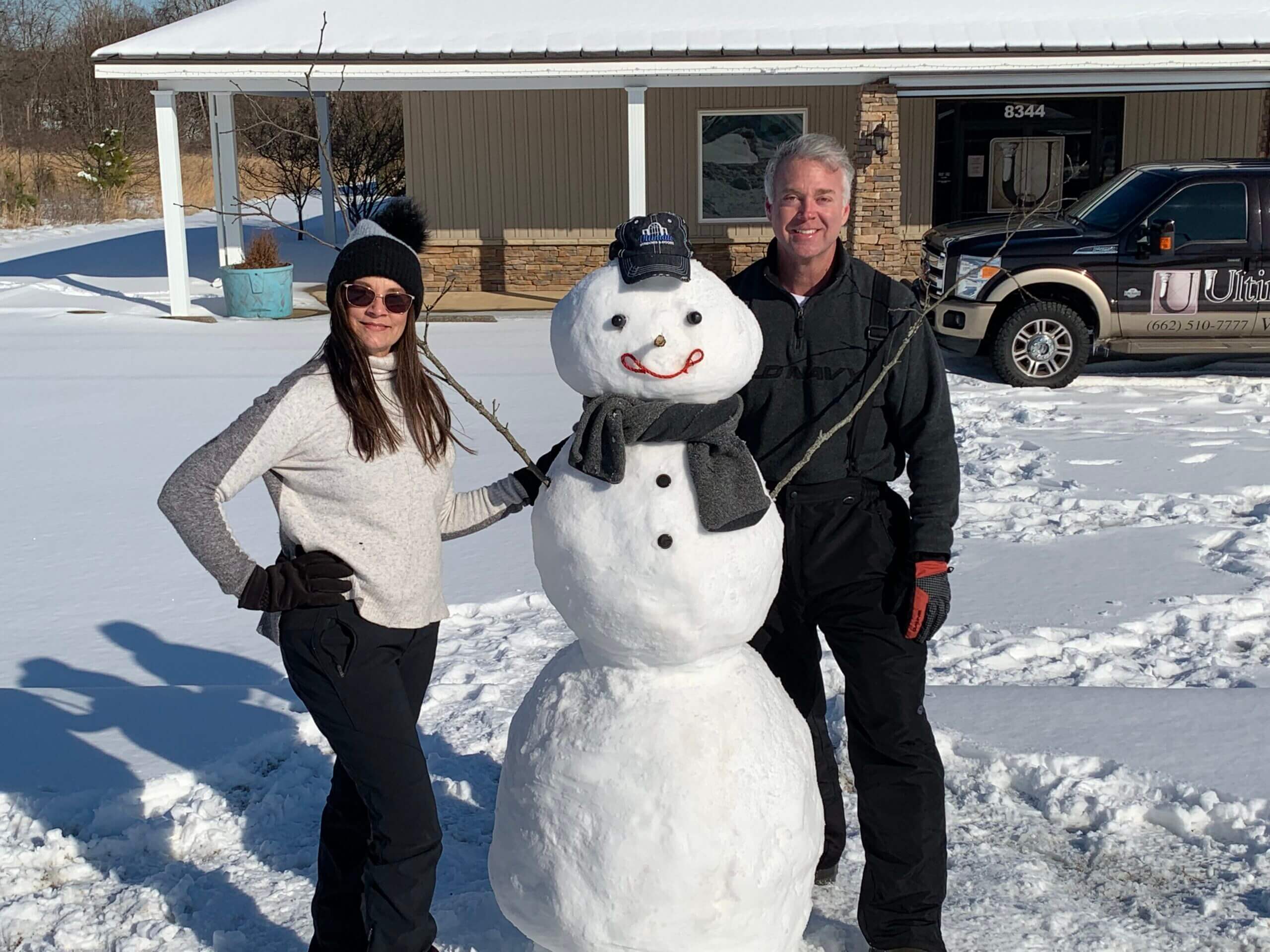 Building the 'ultimate snowman'