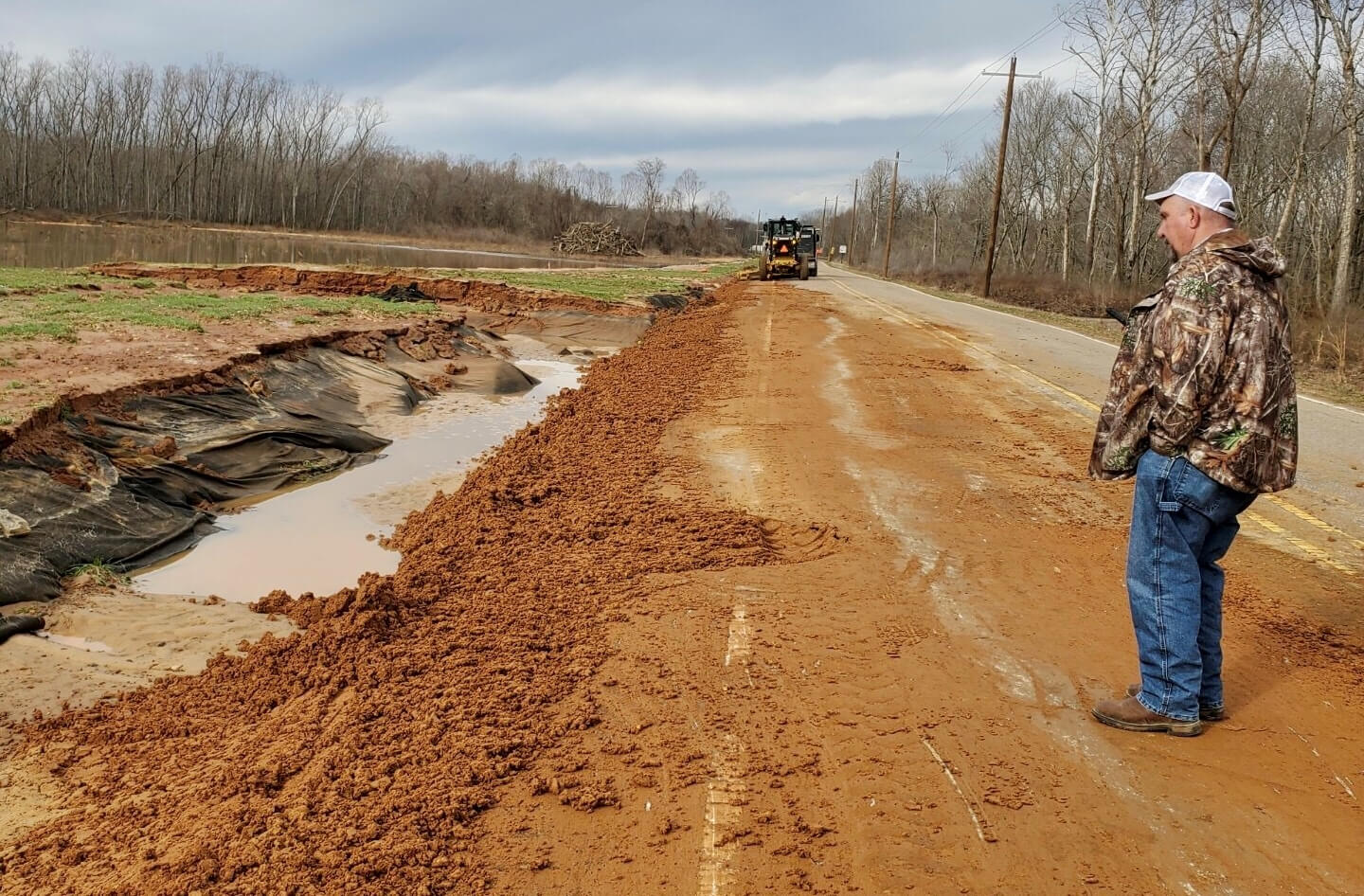 Holly Springs Road repairs 2