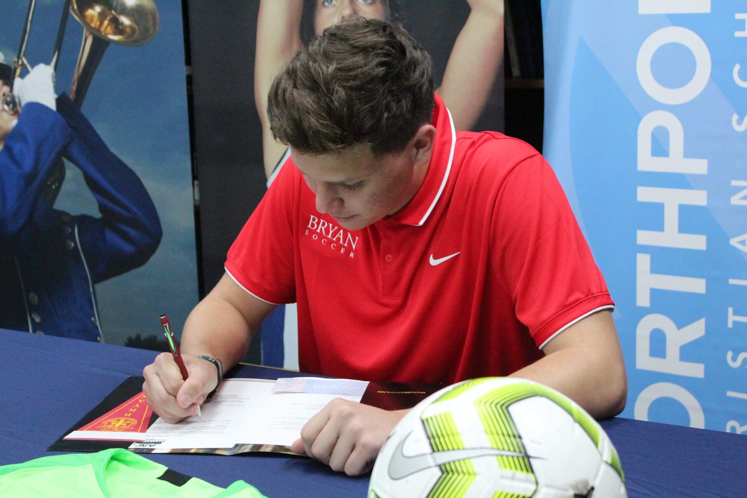 Northpoint goalkeeper McGee signs with Bryan College
