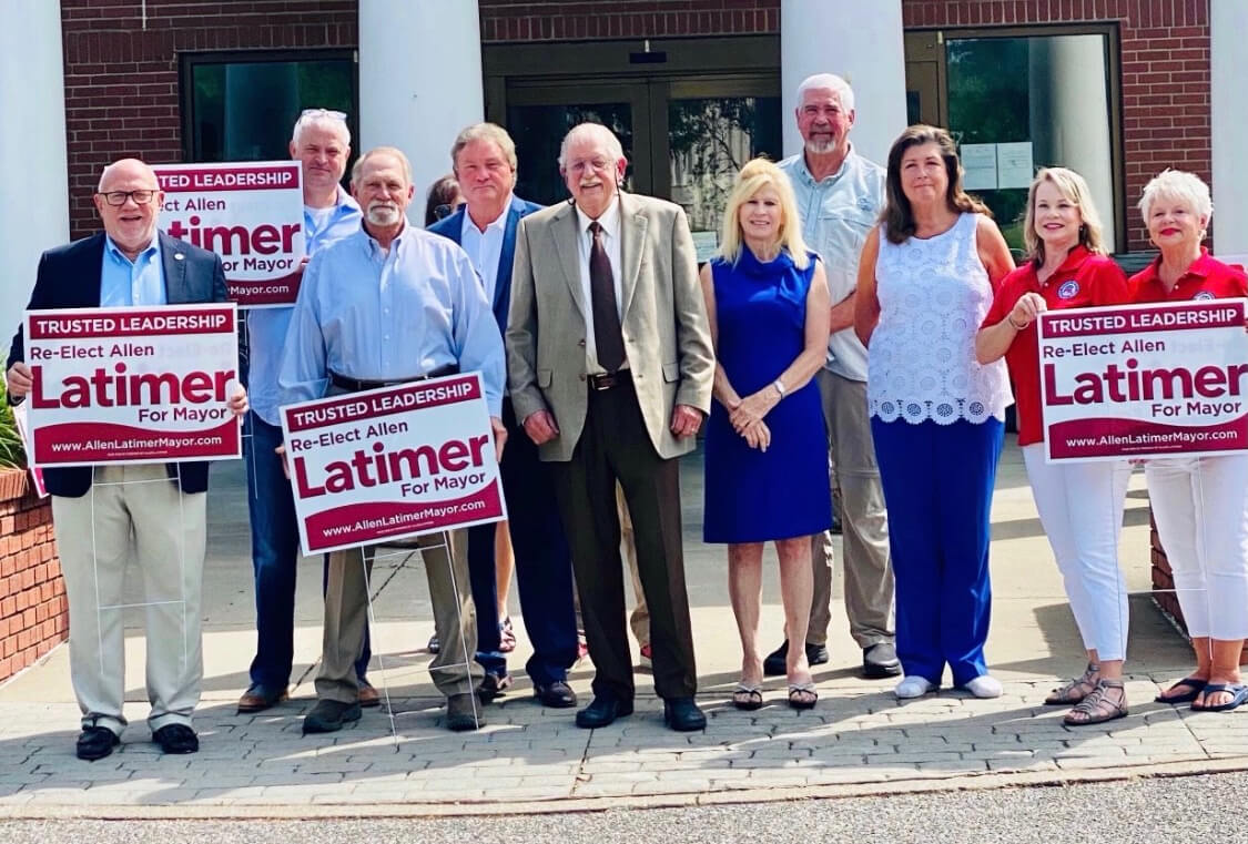 Latimer gets support in re-election run for mayor