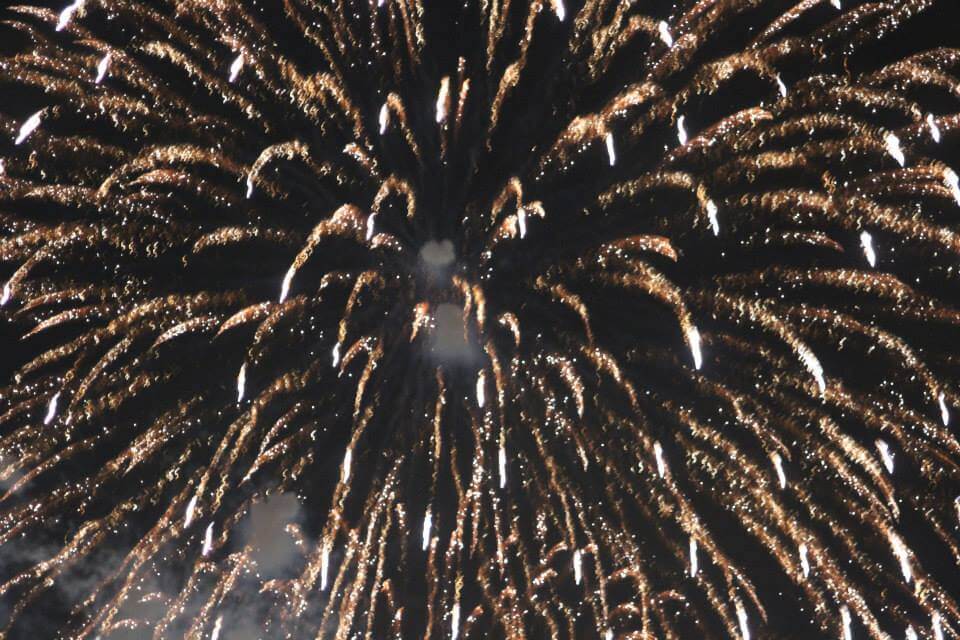 Fourth of July fireworks celebrations