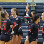 Volleyball teams hold court in Tuesday action