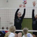 DeSoto Central volleyball wins at Harding