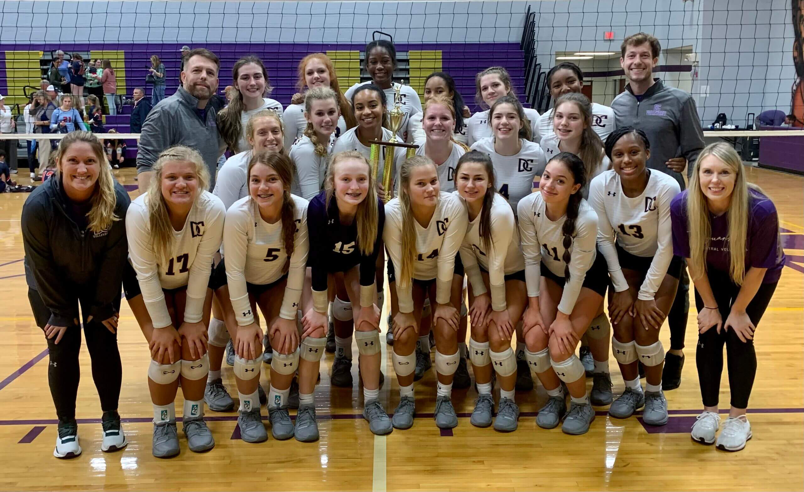Lady Jags win county volleyball championship