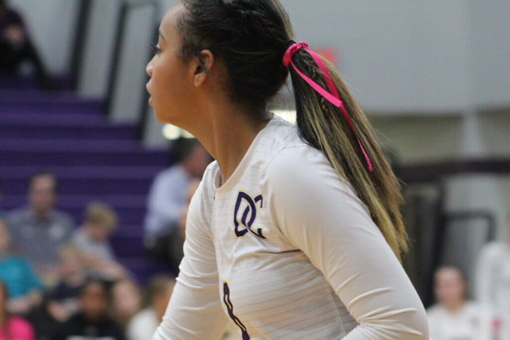 Austin Riley (13) of DeSoto Central High School in Hernando