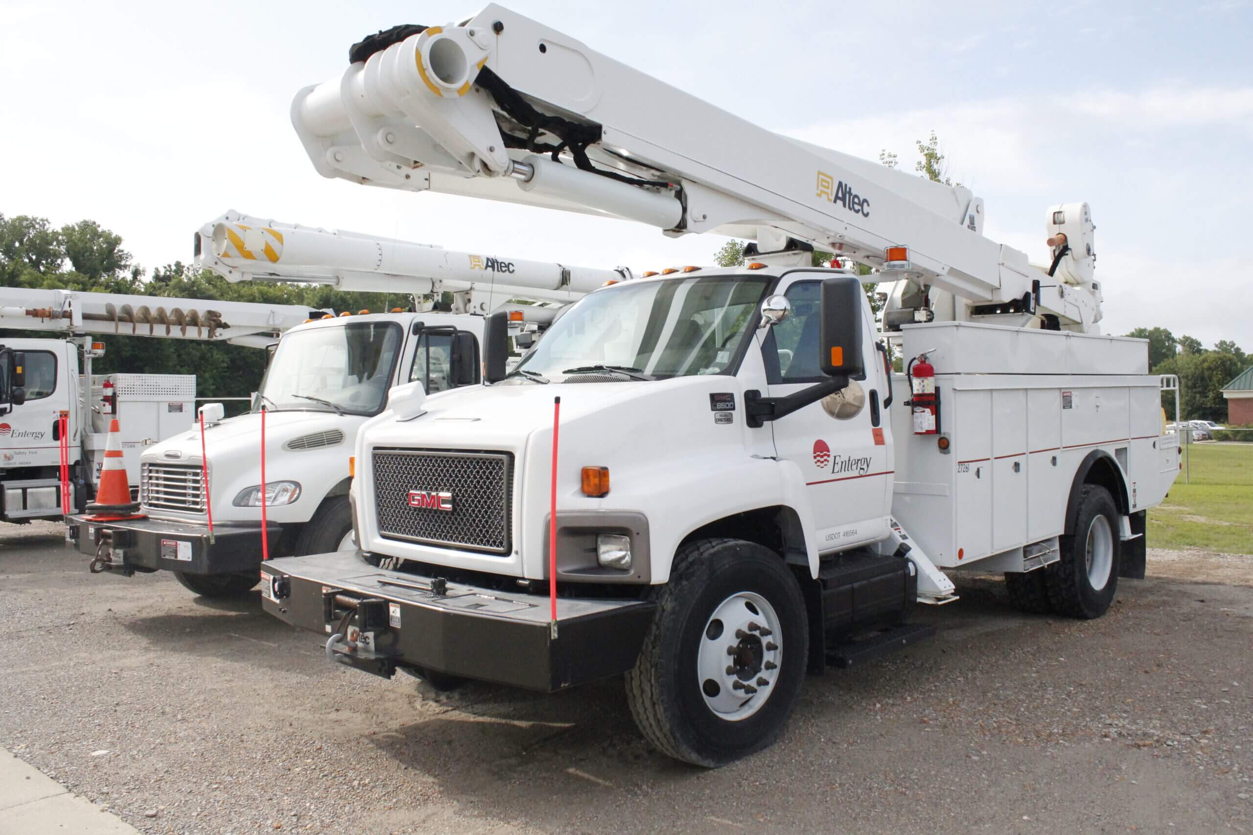 Entergy trucks