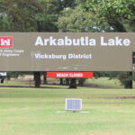 Arkabutla Dam stable due to low reservoir pool levels
