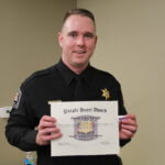Eldridge receives Sheriff’s Purple Heart Award
