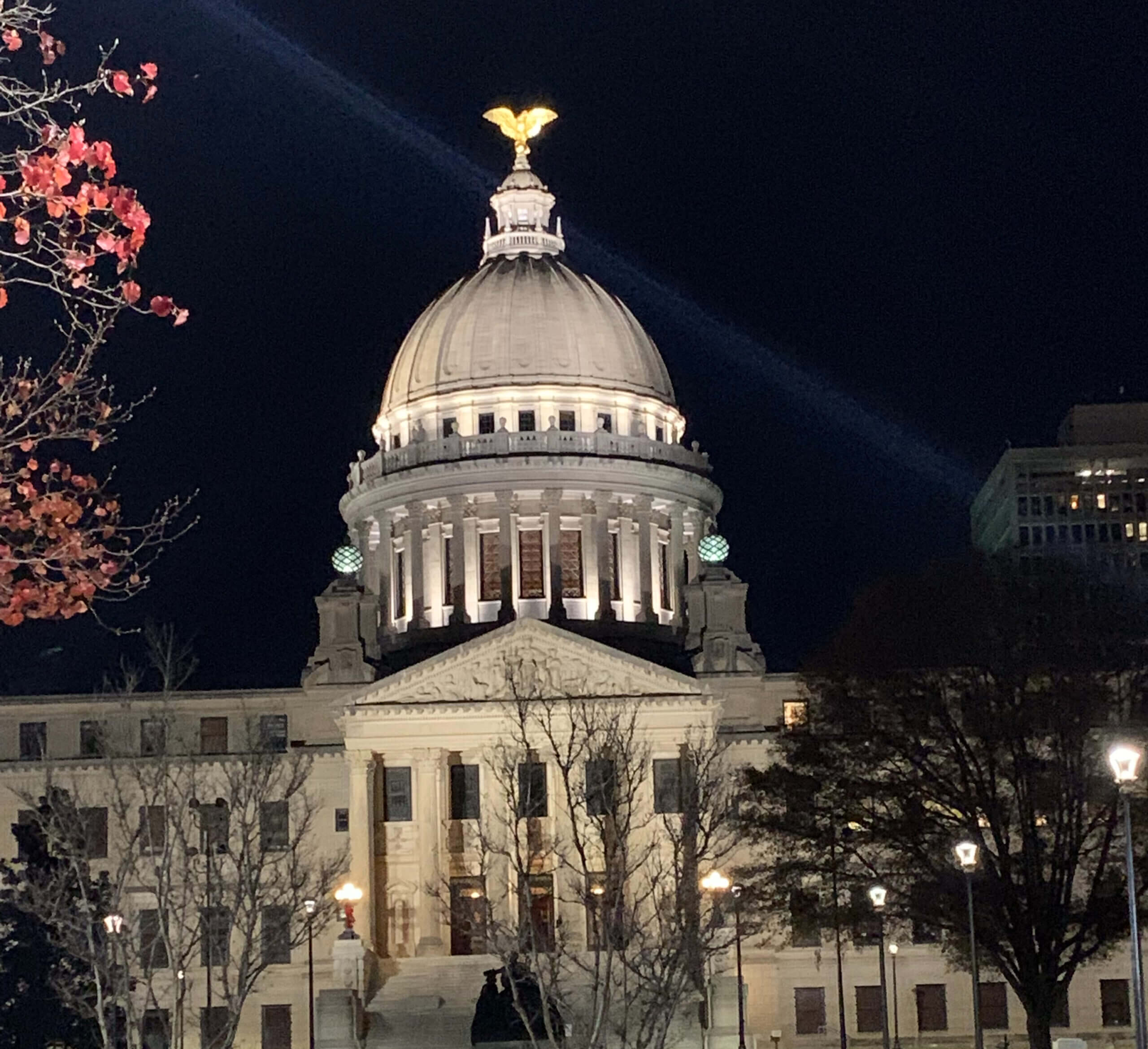 State Capitol at night