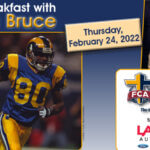 Isaac Bruce to speak at FCA breakfast