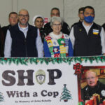 Christmas wishes from "Shop With A Cop"