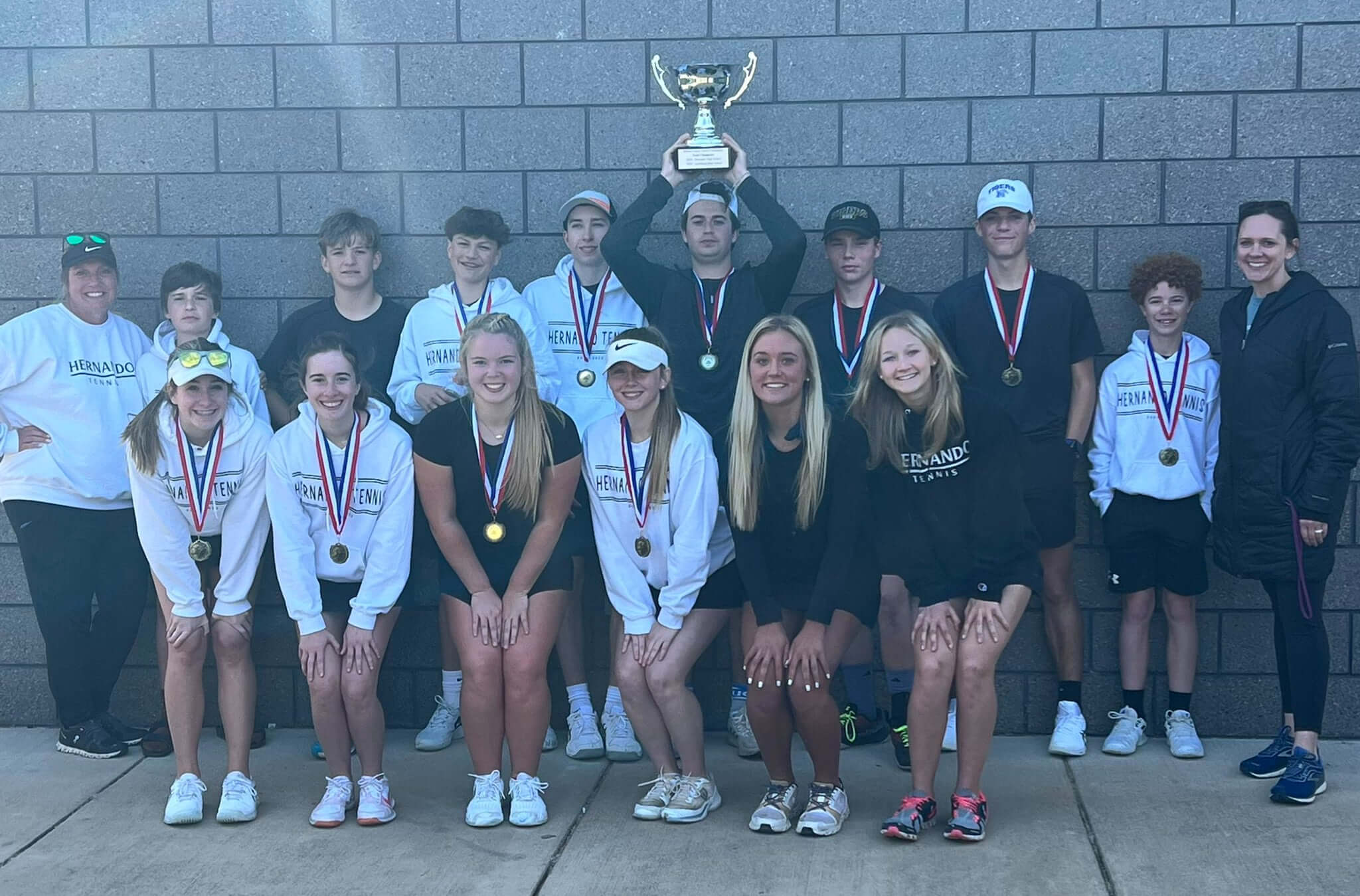 Hernando DeSoto County tennis champs