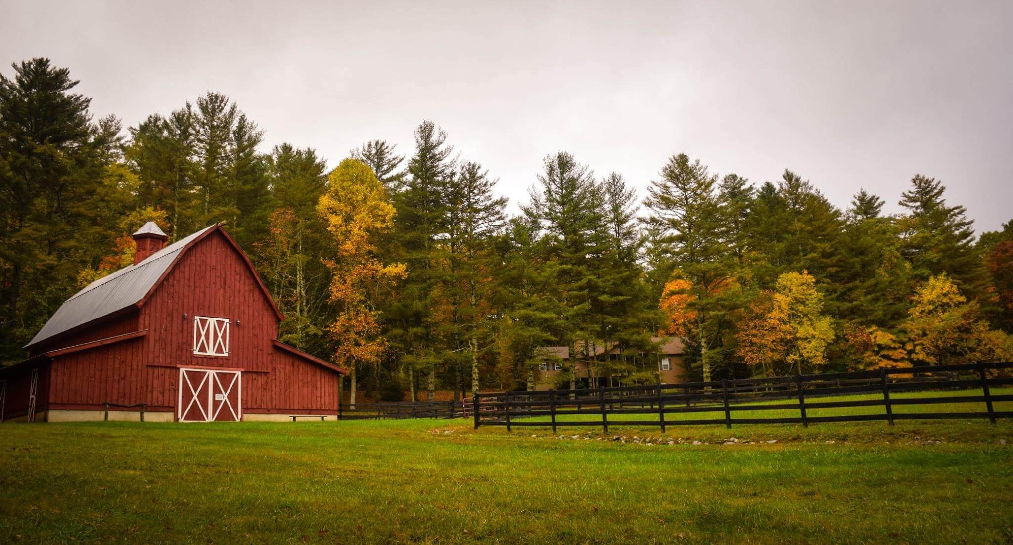 barn and farmyard