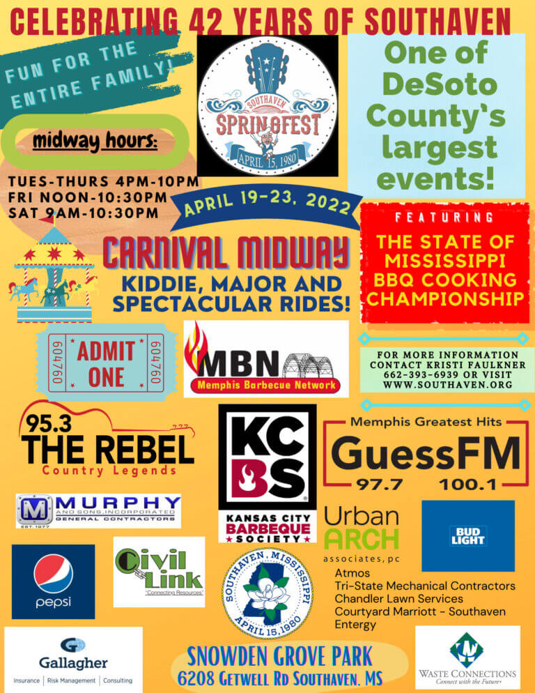 Southaven set to celebrate Springfest DeSoto County News