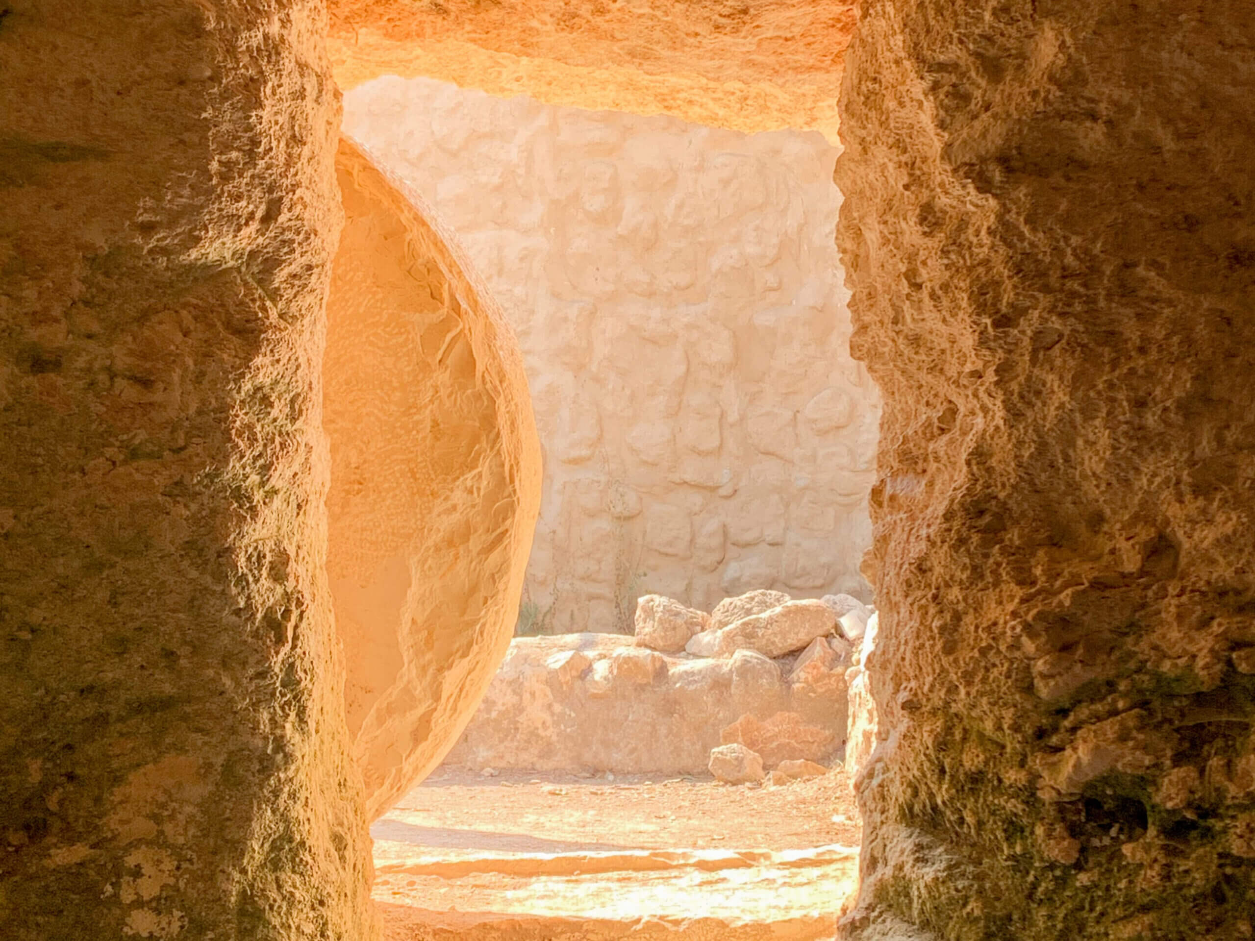 Easter grave opened