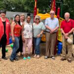 House of Grace dedicates playground at shelter