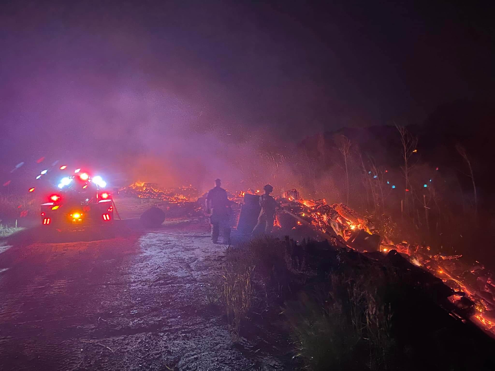 Illegal burning causes large fire DeSoto County News