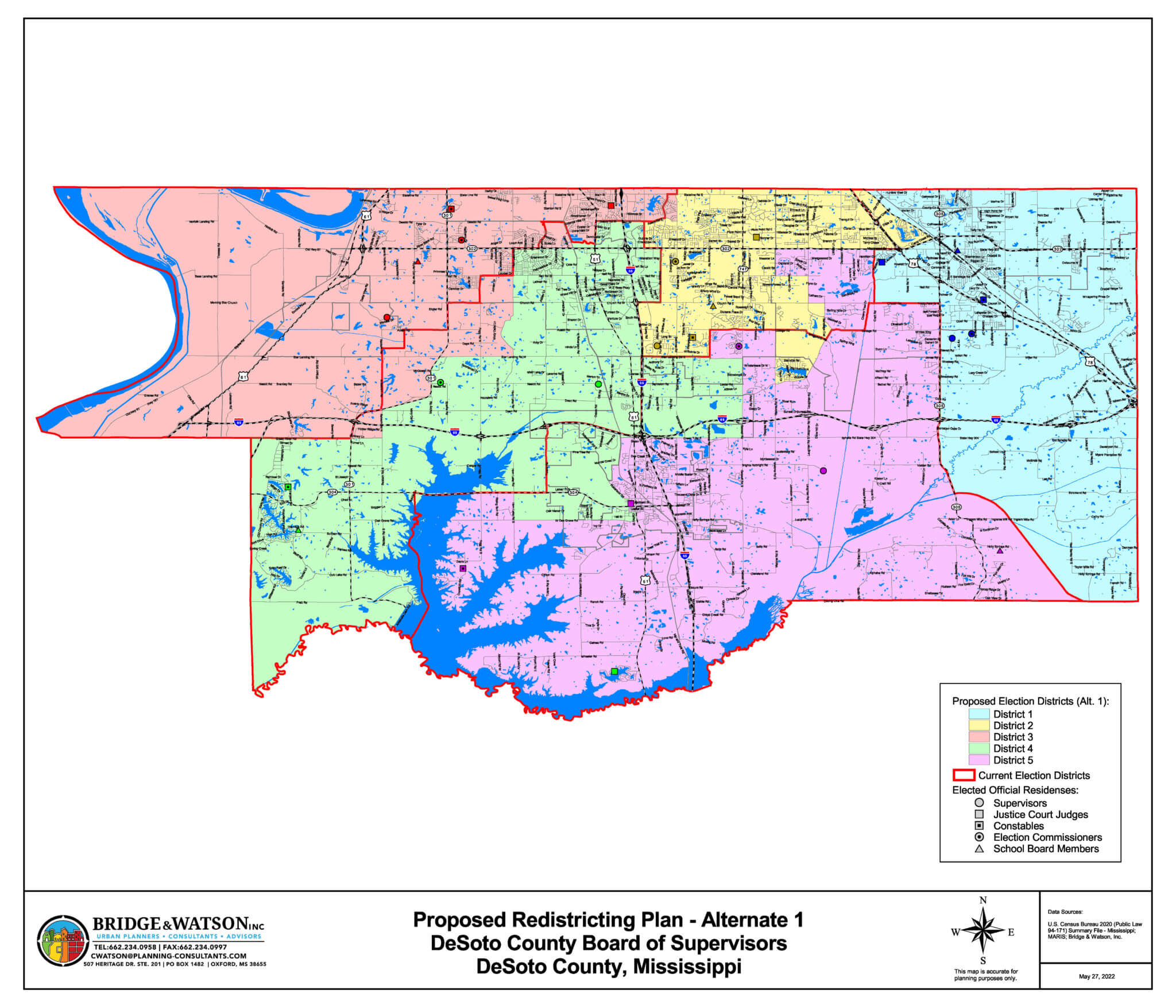 Supervisors set new voting district boundaries DeSoto County News