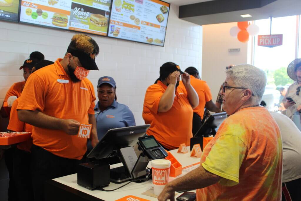 Whataburger opens its doors, News