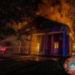 Historic Oxford church burns in weekend fire