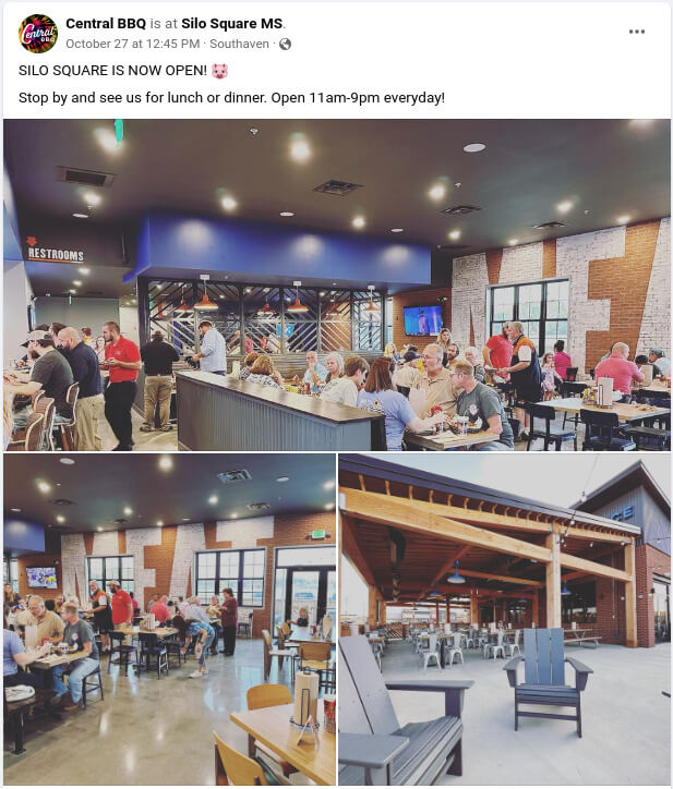 Central BBQ opens in Southaven, new Huey's coming to Olive Branch