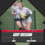 Northwest’s McCann nabs NJCAA Goalkeeper of the Week Award
