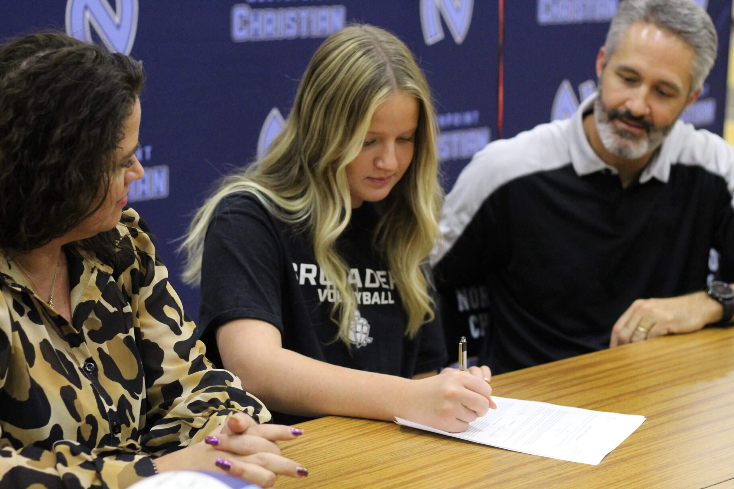 Maycee Gross signing