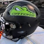 Gator football helmet