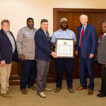 MDOT worker recognized for helping catch robbery suspect