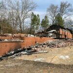 New Zion Baptist Church destroyed in fire