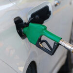 Pump prices continue a slight fall, but higher than last month