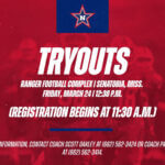 Rangers football to hold open tryouts