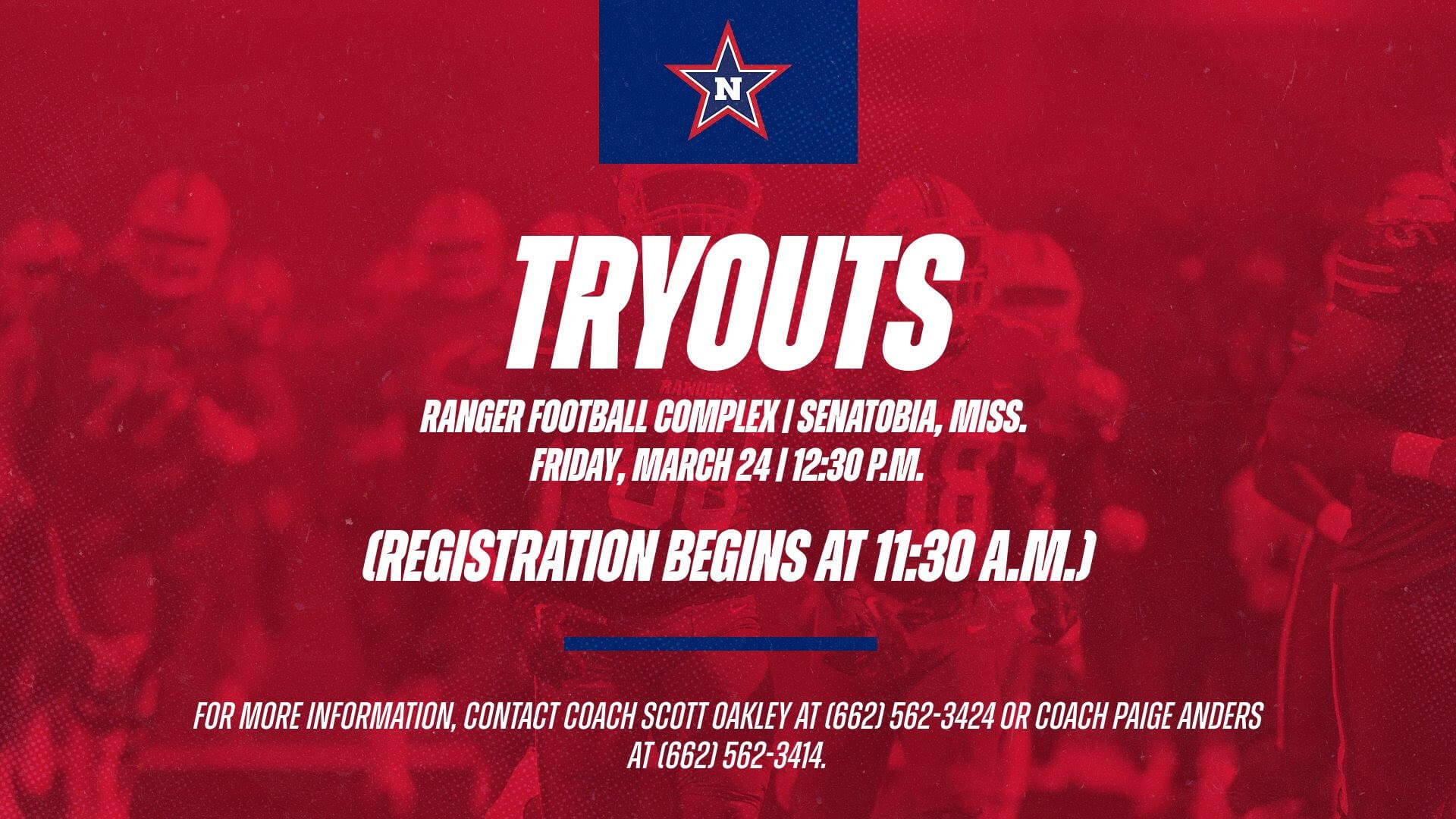 nwcc football tryouts