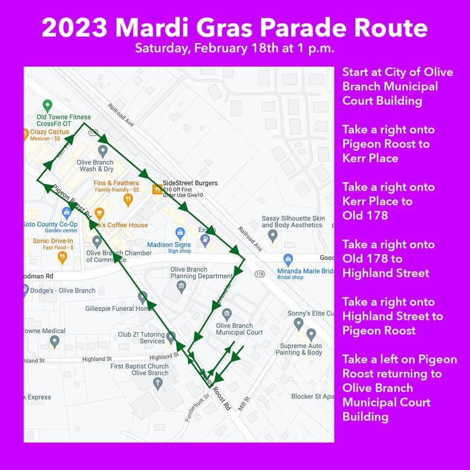 Olive Branch celebrates Mardi Gras with parade, activities DeSoto