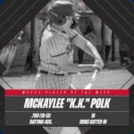 Polk earns another MACCC Player of the Week award 