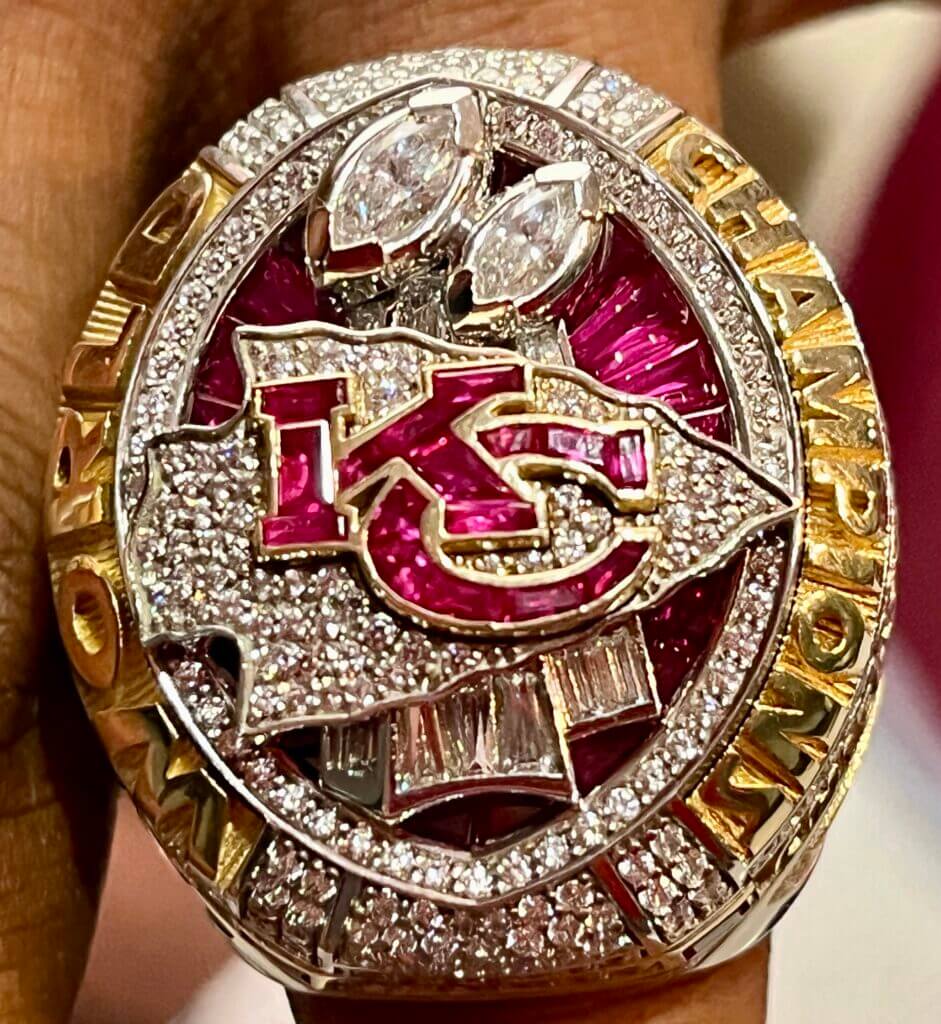 Kansas City Chiefs receive Super Bowl LVII rings - KAKE