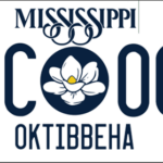 New design for Mississippi Standard license plate