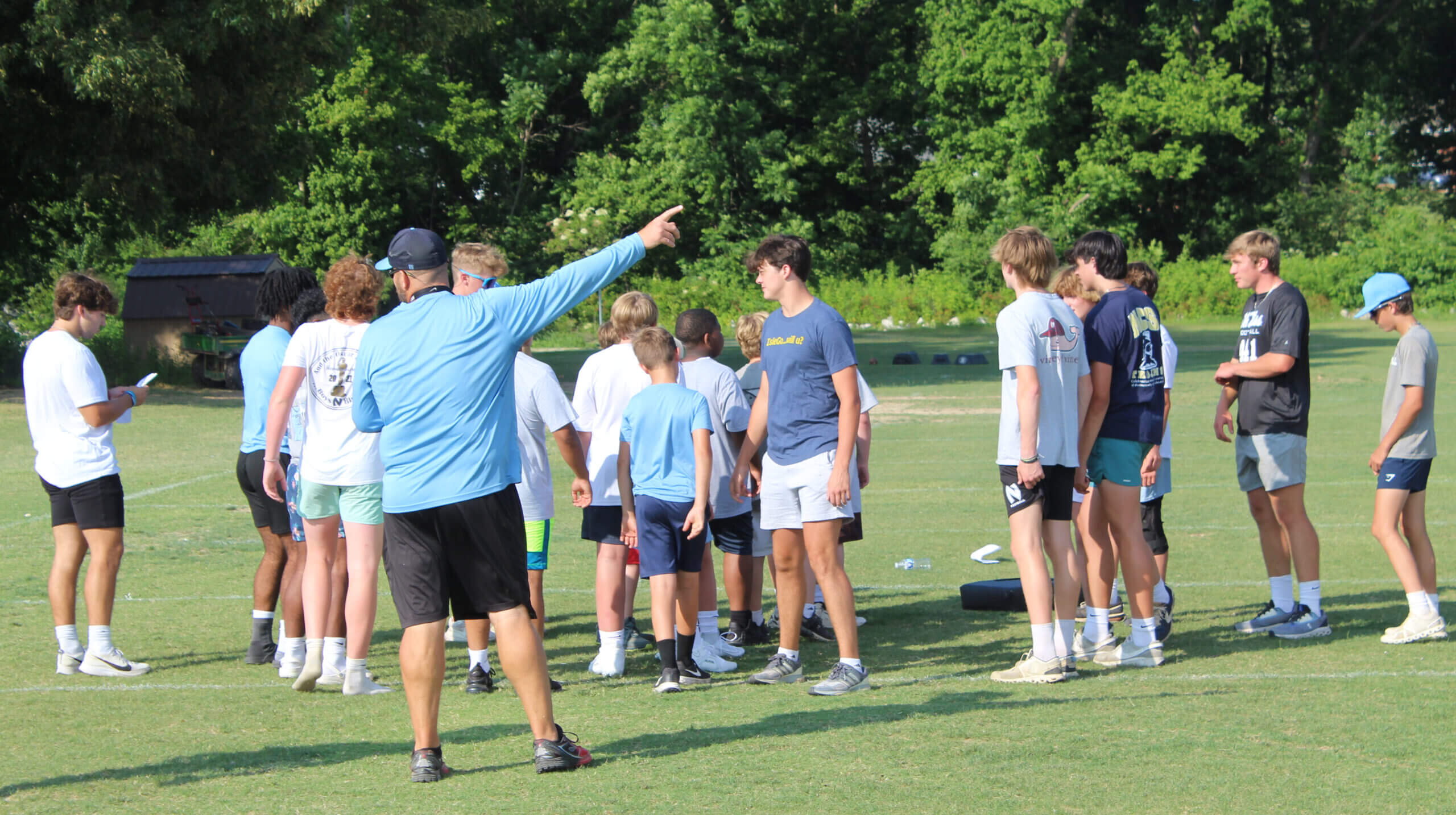 Northpoint holds a summer camp while prepping for fall football