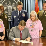 Gold Star Children’s Day proclamation signed by Reeves