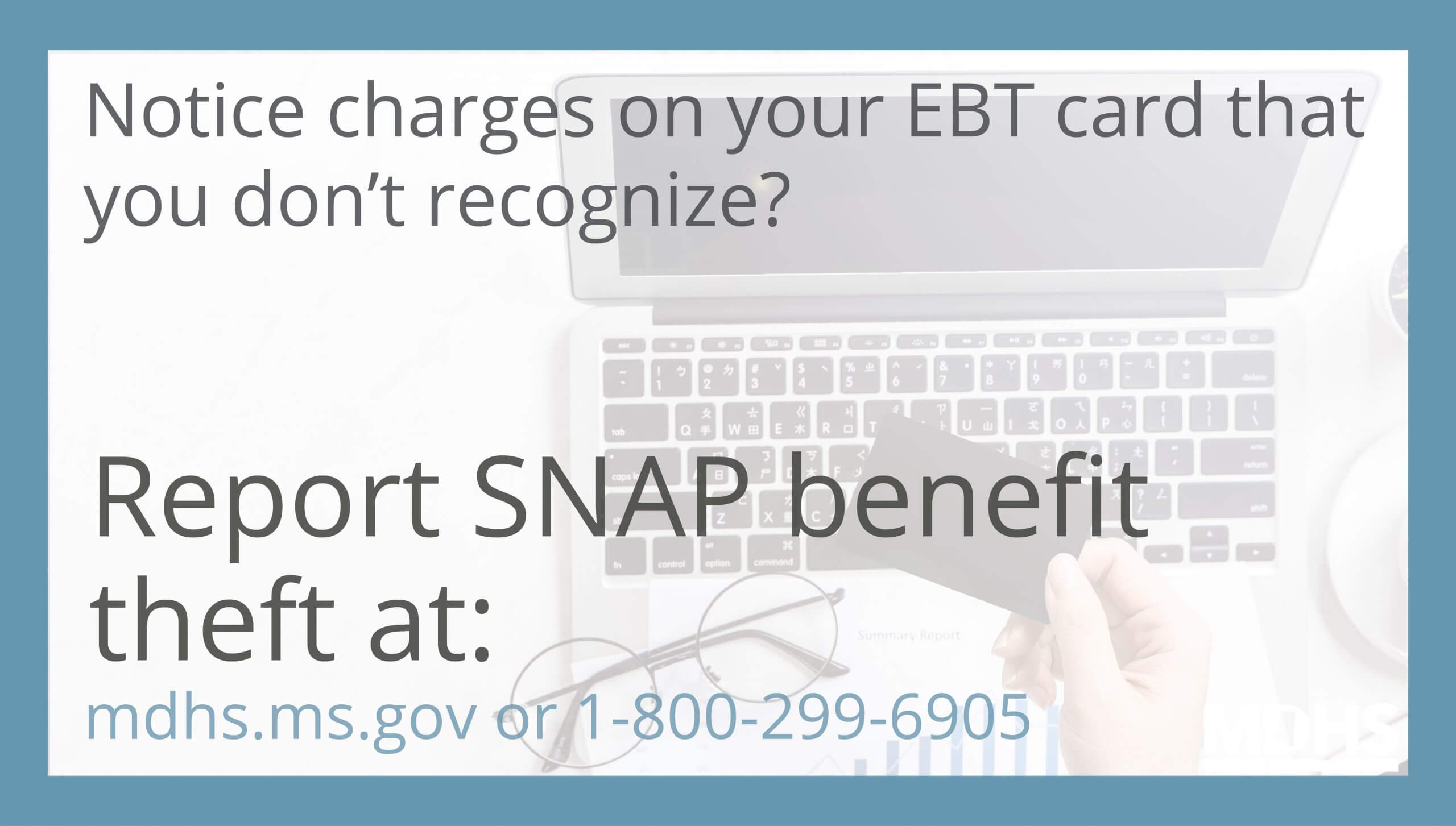 How to protect your EBT card from skimming and fraud