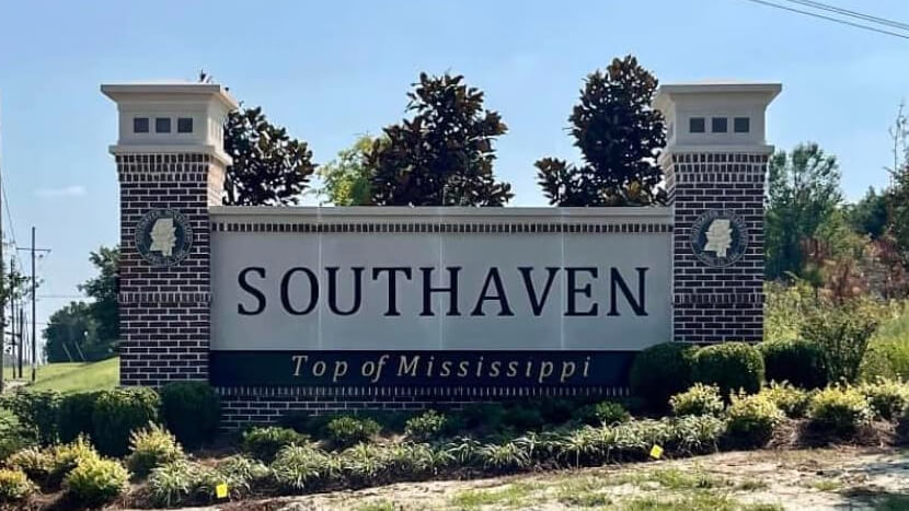 Southaven sign