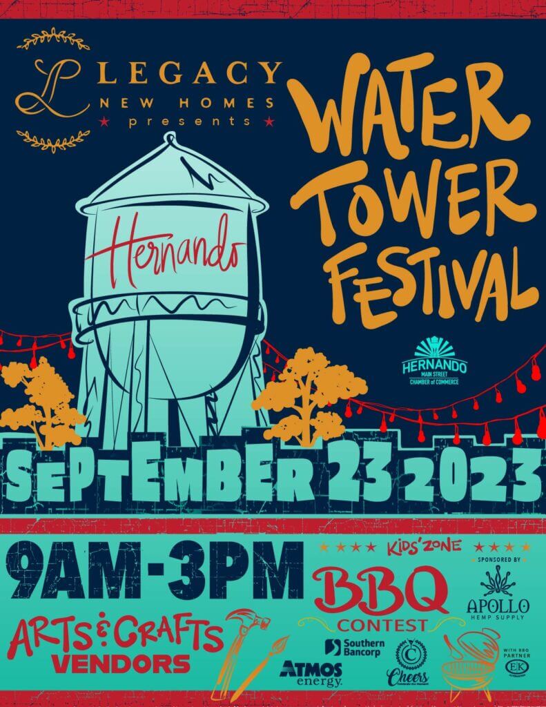 Water Tower Festival set for Saturday in Hernando DeSoto County News