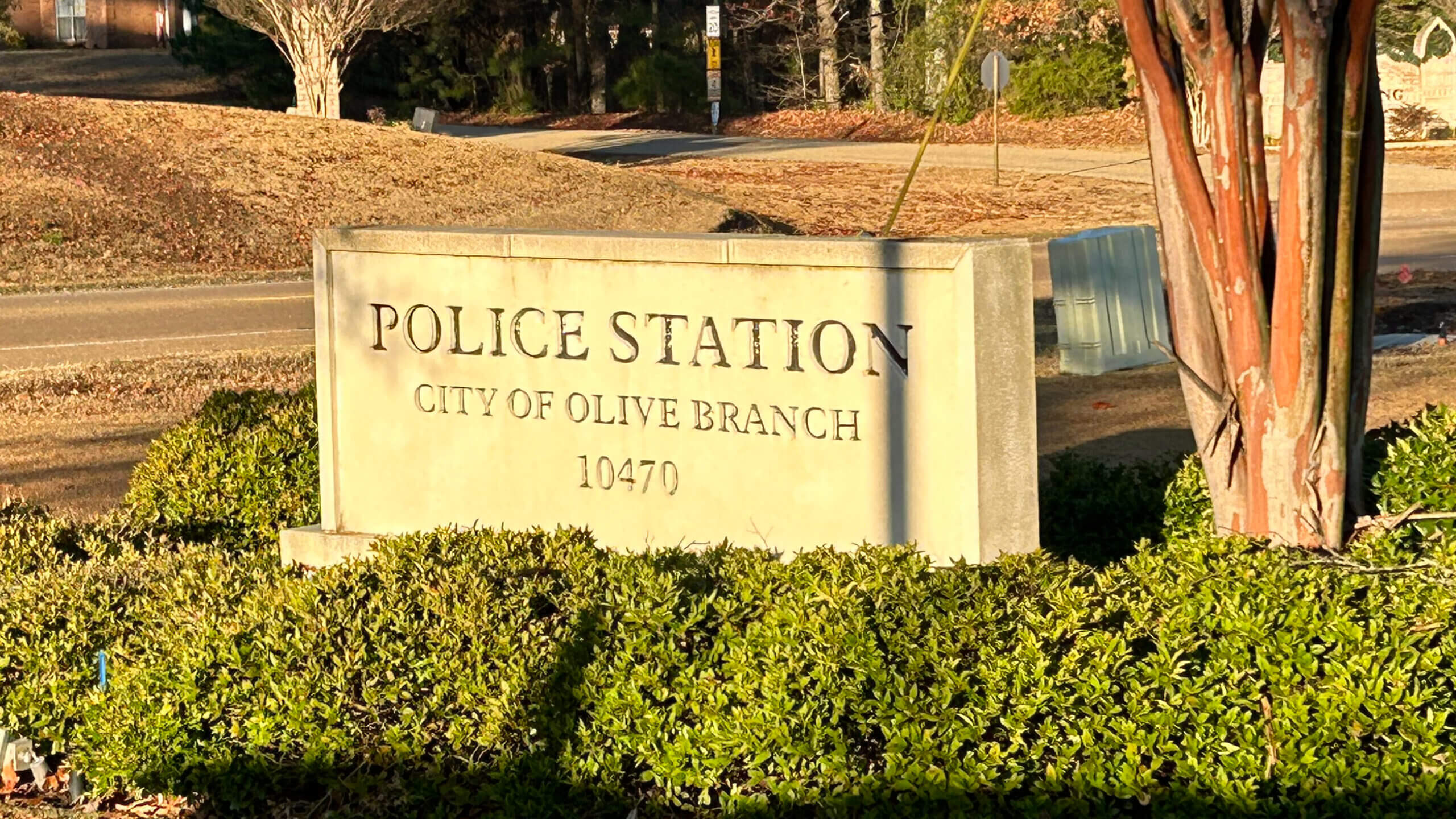 Olive Branch police station