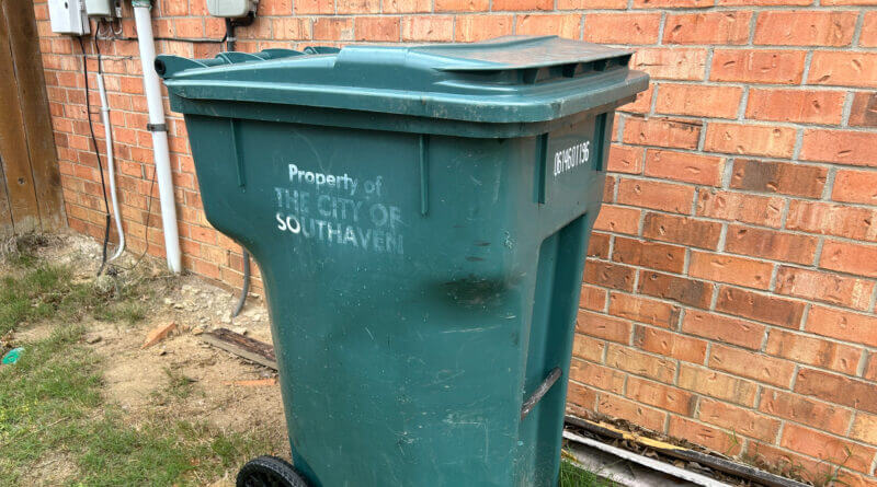 City of Southaven announces garbage/recycling changes