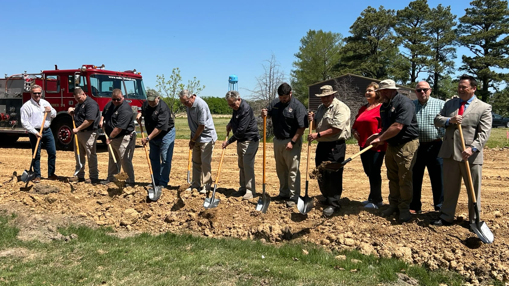 Fire Training Center groundbreaking